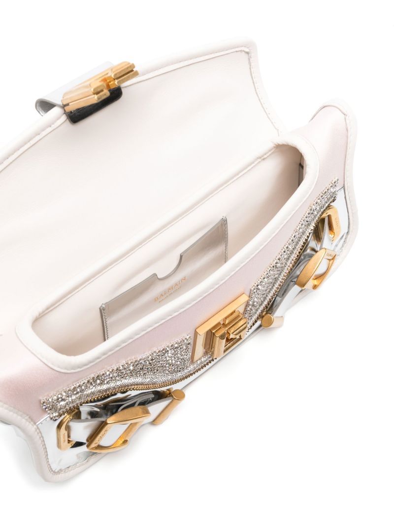 Silver Blaze Embellished Shoulder Bag
