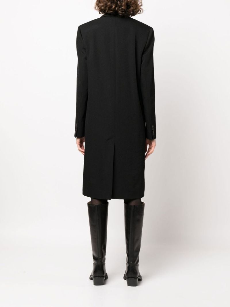 Black Fantino Virgin Wool Coat