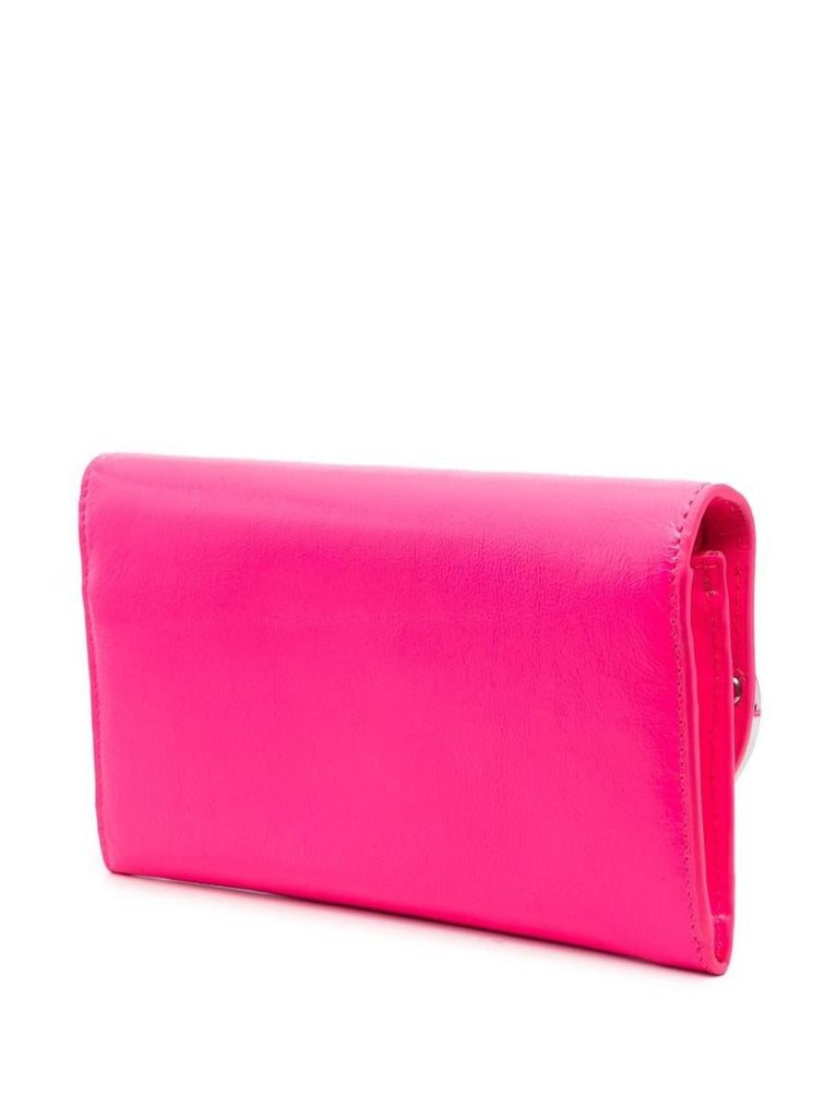 Pink 1dr Logo Plaque Crossbody Bag