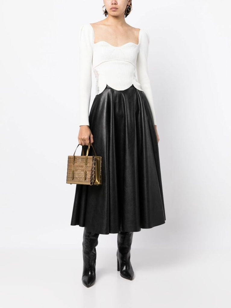 Gold-tone Mina 20 Tote Bag