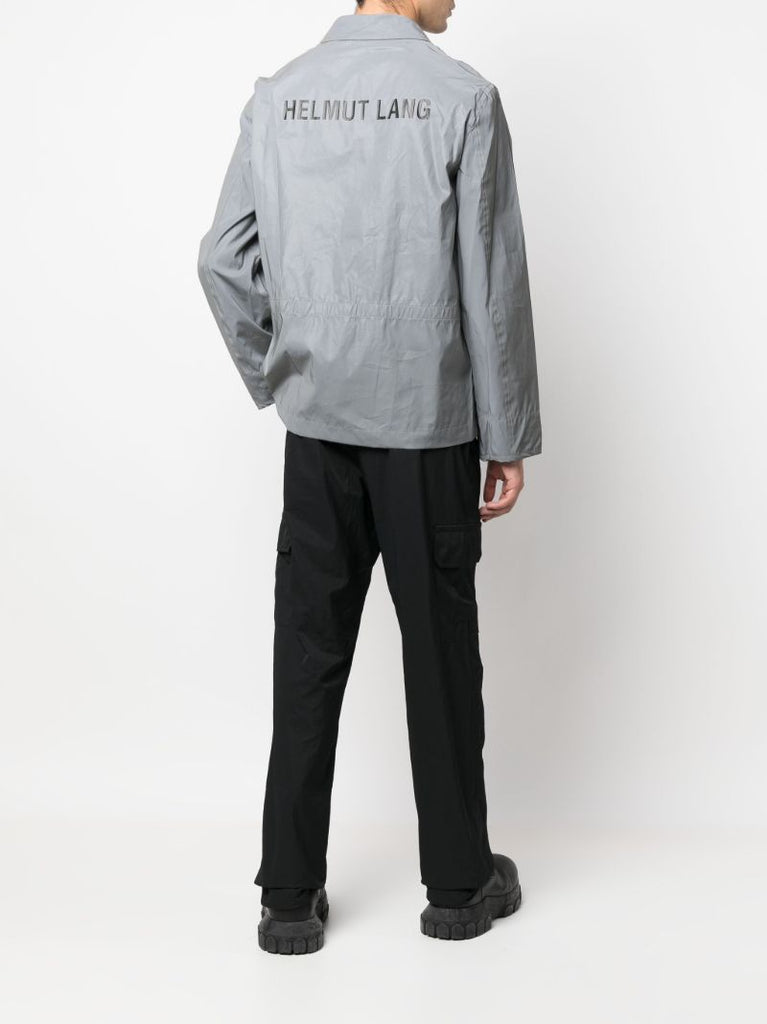 Grey Reflective Coach Jacket