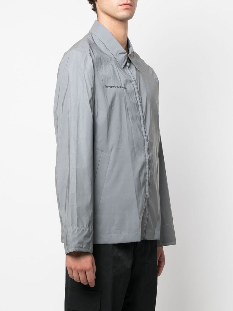Grey Reflective Coach Jacket