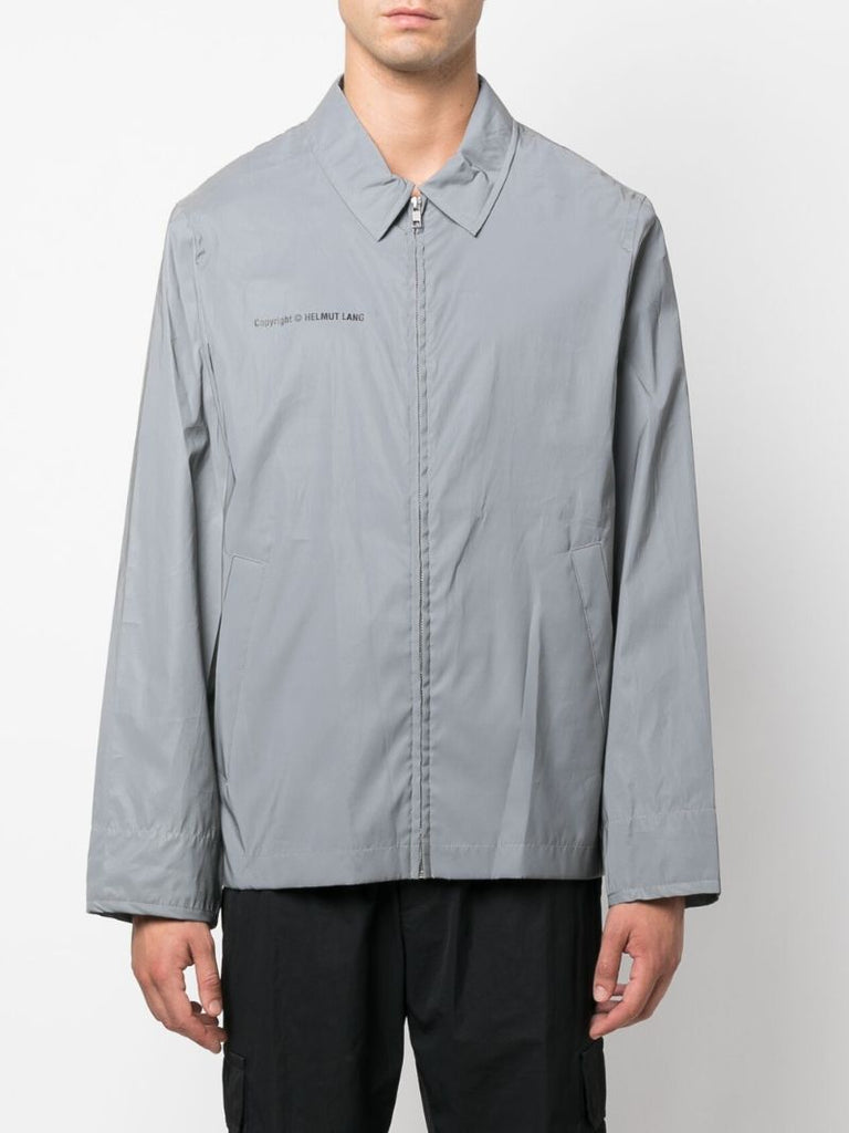 Grey Reflective Coach Jacket