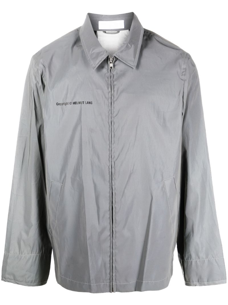 Grey Reflective Coach Jacket