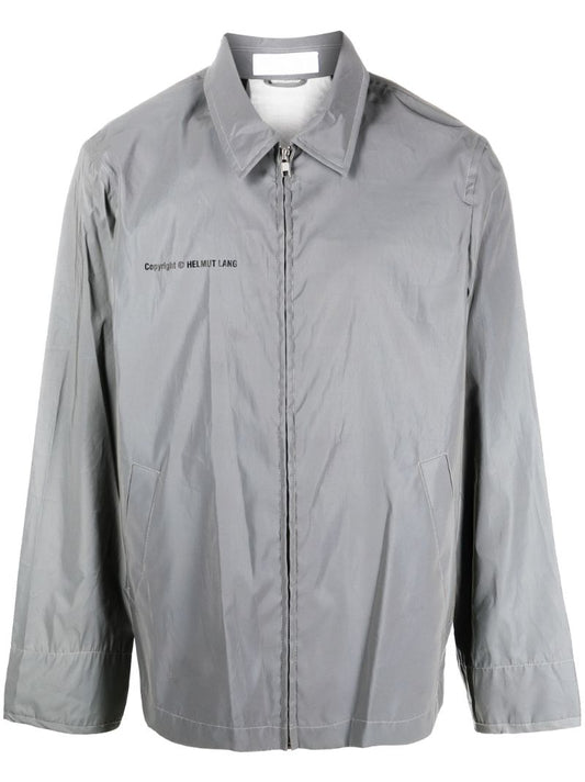 Grey Reflective Coach Jacket