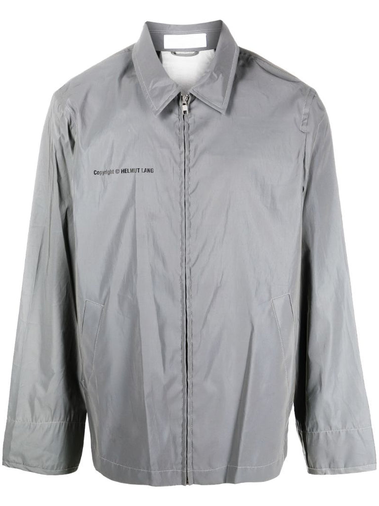 Grey Reflective Coach Jacket