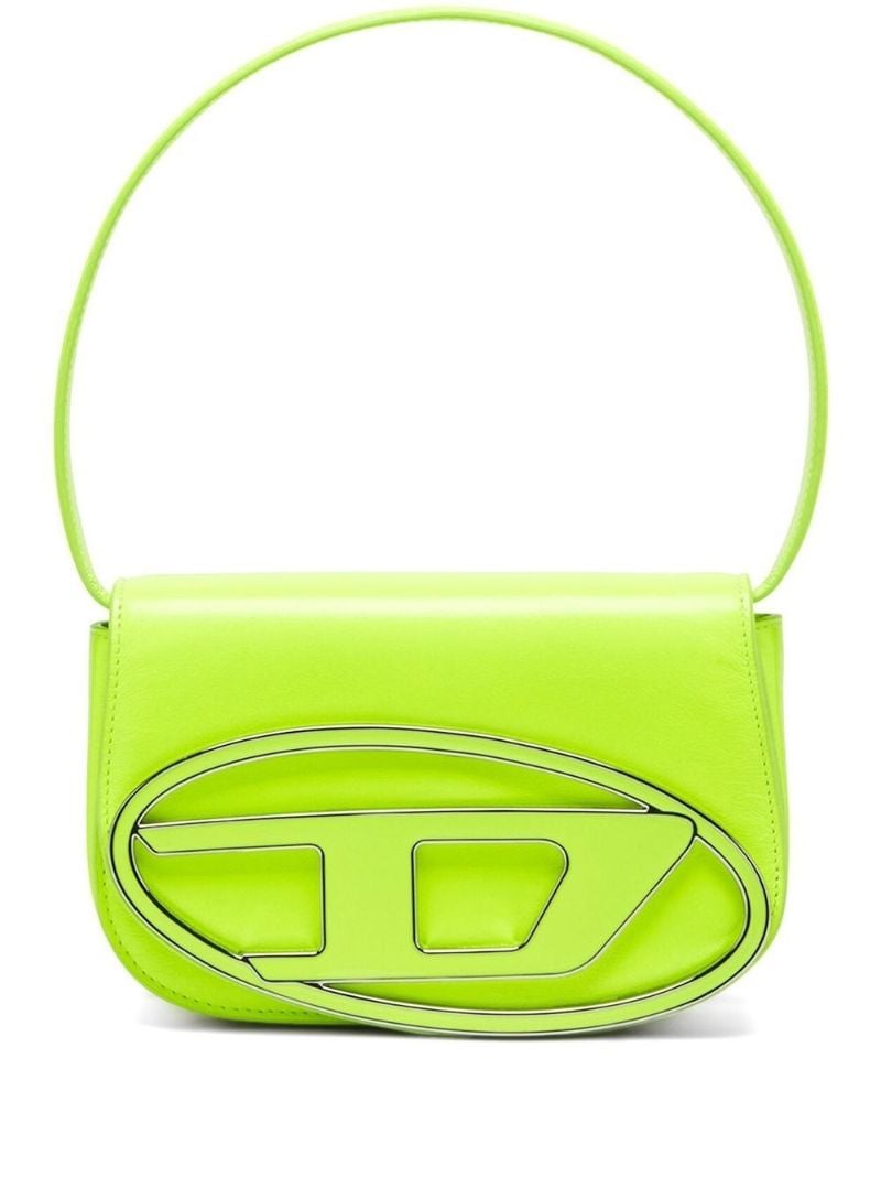 Green 1dr Leather Shoulder Bag
