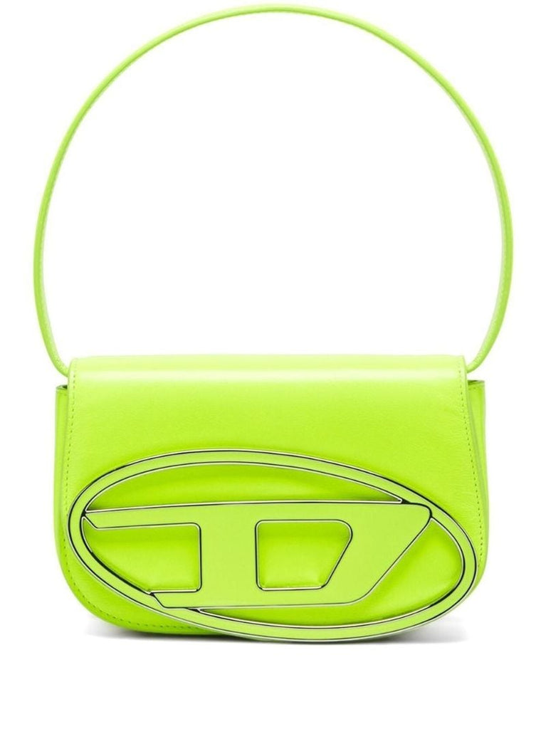 Green 1dr Leather Shoulder Bag