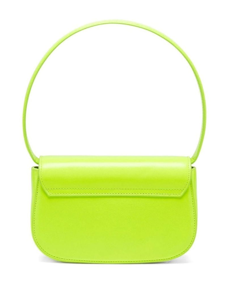Green 1dr Leather Shoulder Bag