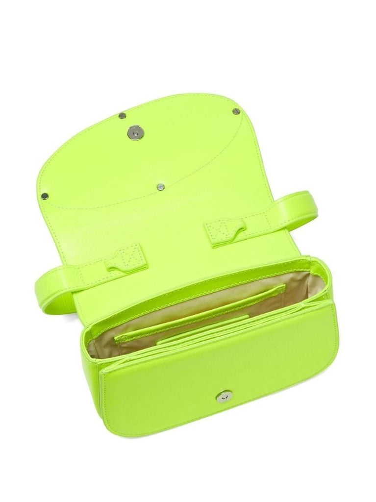 Green 1dr Leather Shoulder Bag