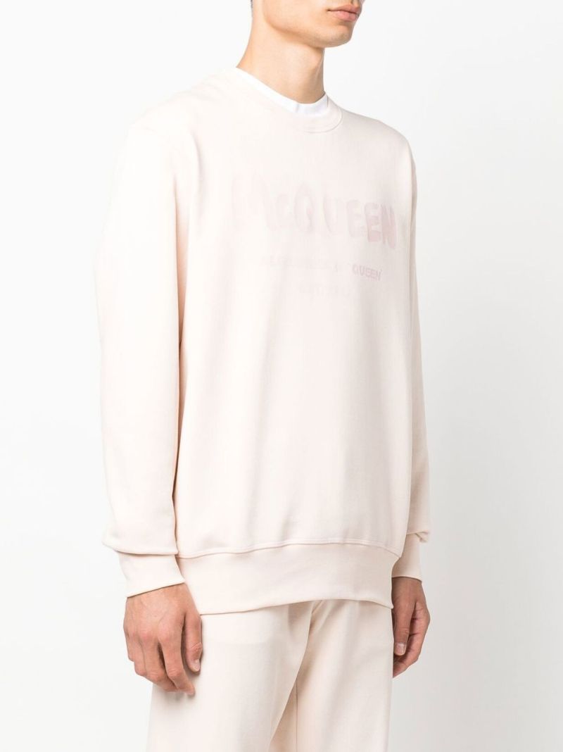 Pink Graffiti Logo Sweatshirt