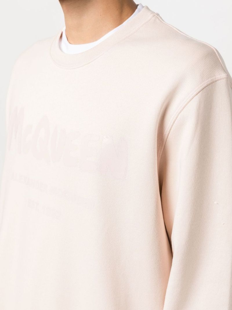 Pink Graffiti Logo Sweatshirt