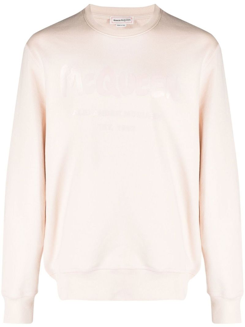 Pink Graffiti Logo Sweatshirt