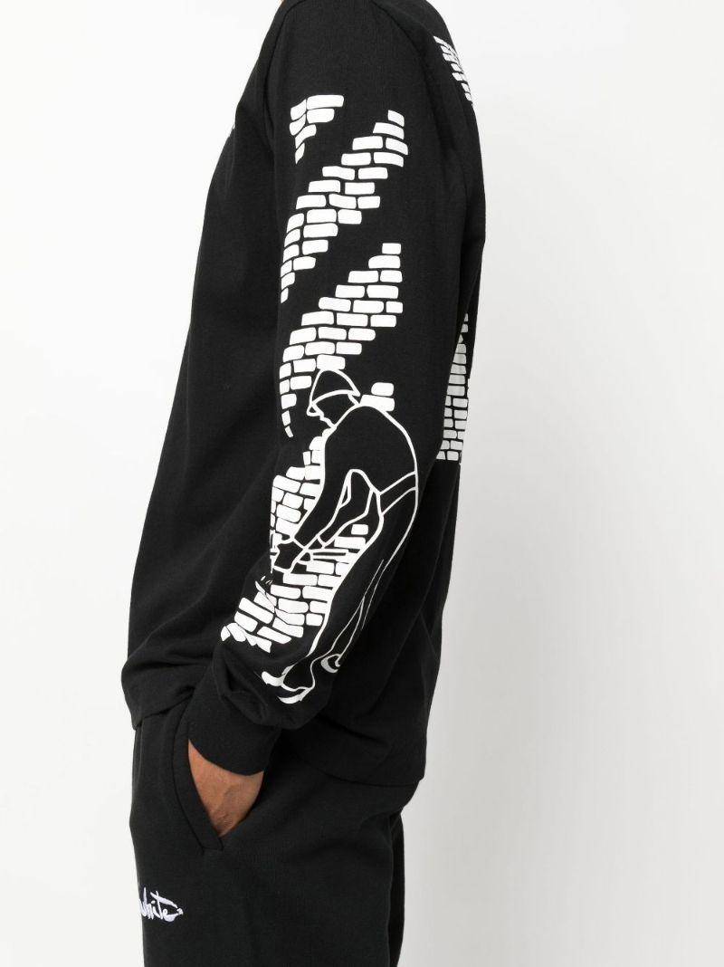 Black Bricks Skate Long Sleeve T-shirt