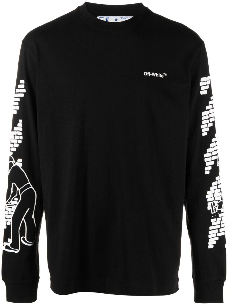 Black Bricks Skate Long Sleeve T-shirt