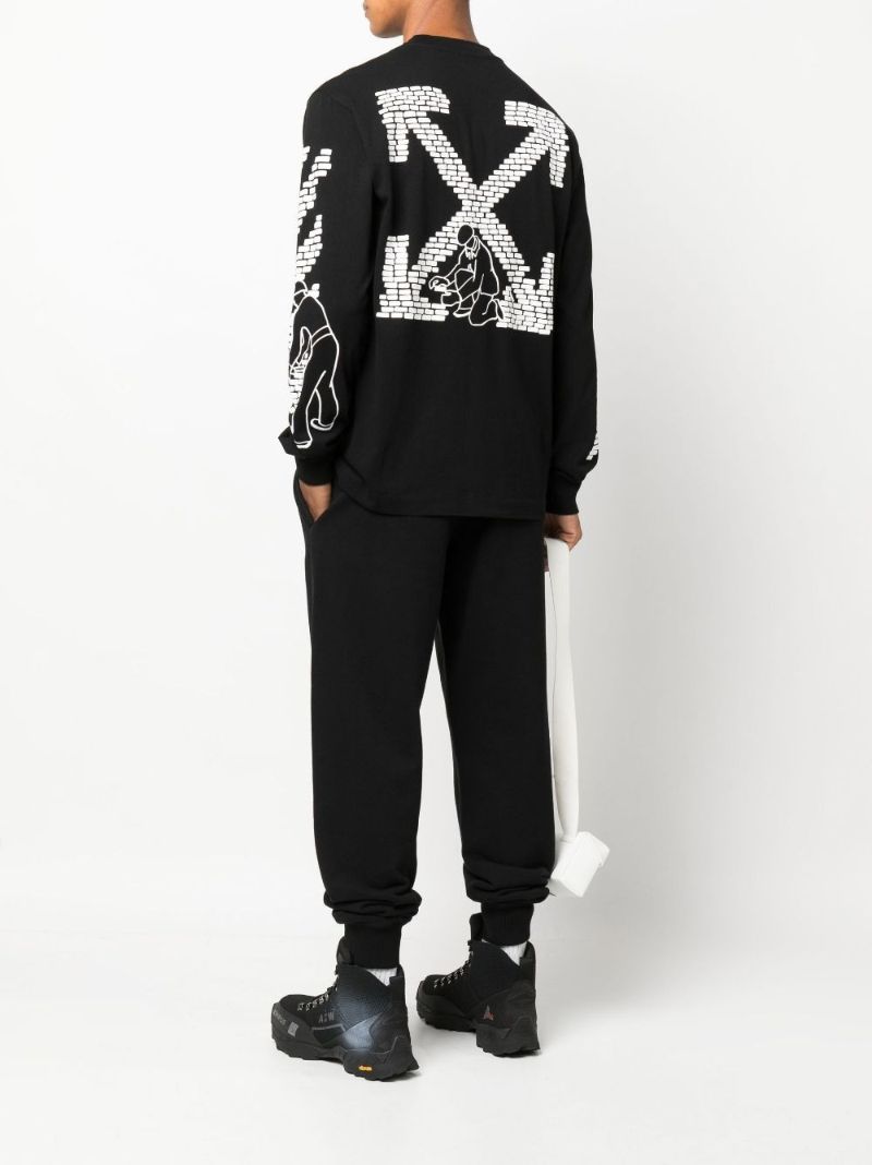 Black Bricks Skate Long Sleeve T-shirt