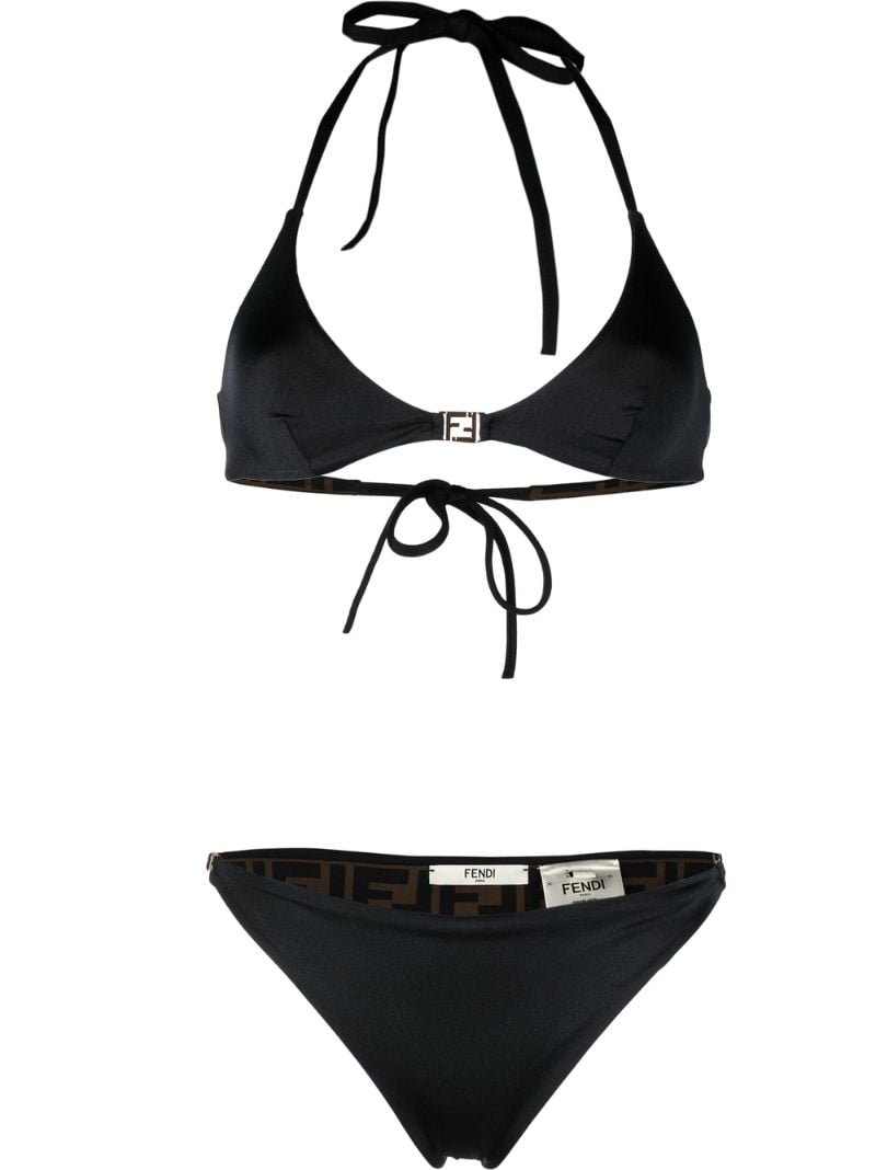 Black Reversible Ff Bikini
