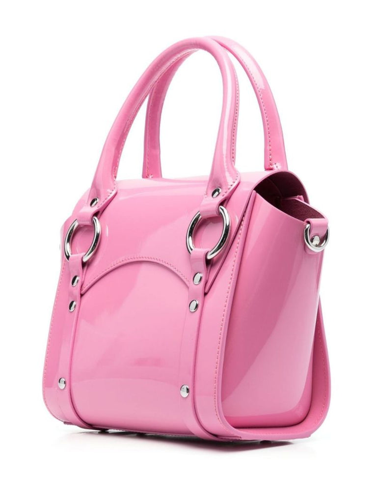 Pink Small Betty Orb Plaque Tote Bag