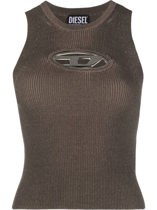Brown M-onerva-top Tank Top