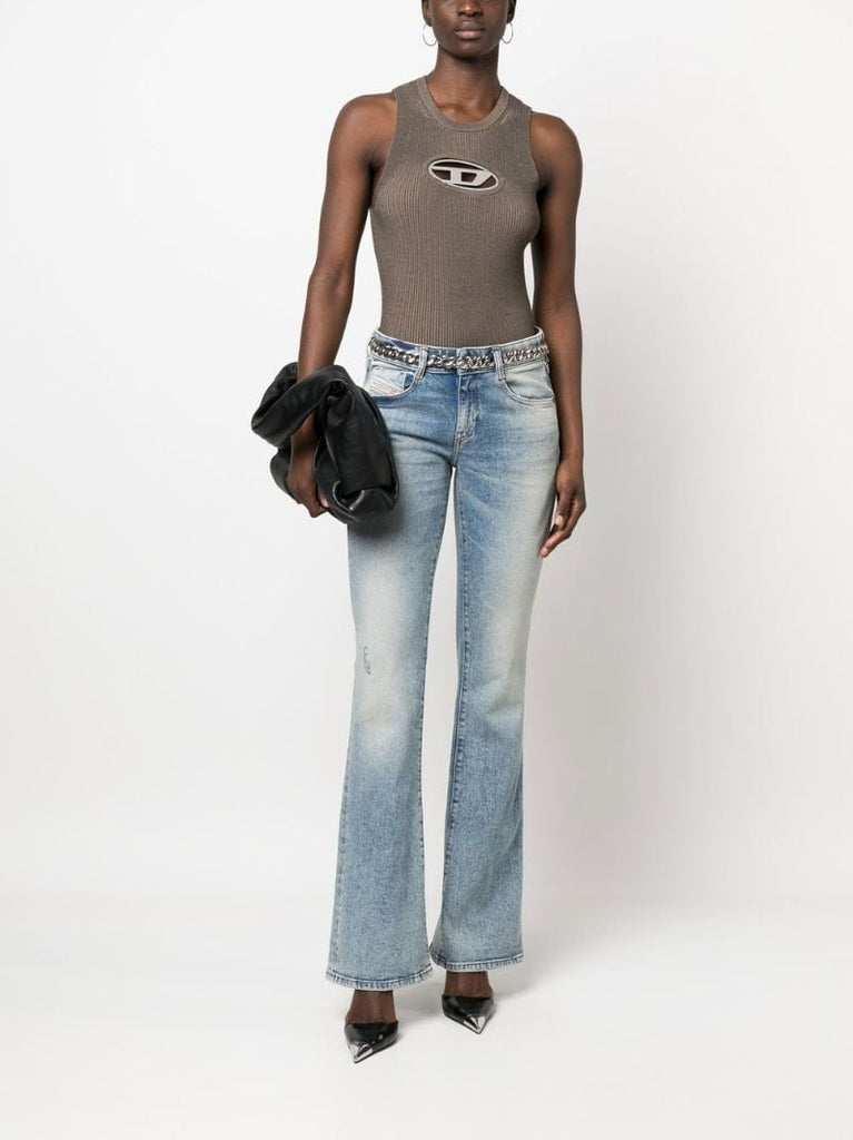 Brown M-onerva-top Tank Top