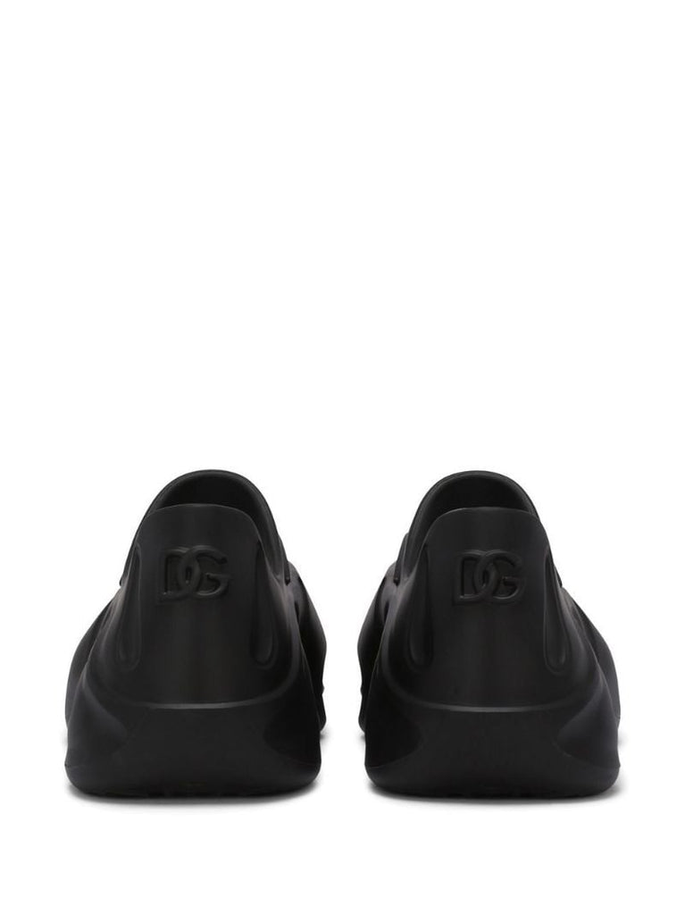 Black Toy Low-top Rubber Sneakers