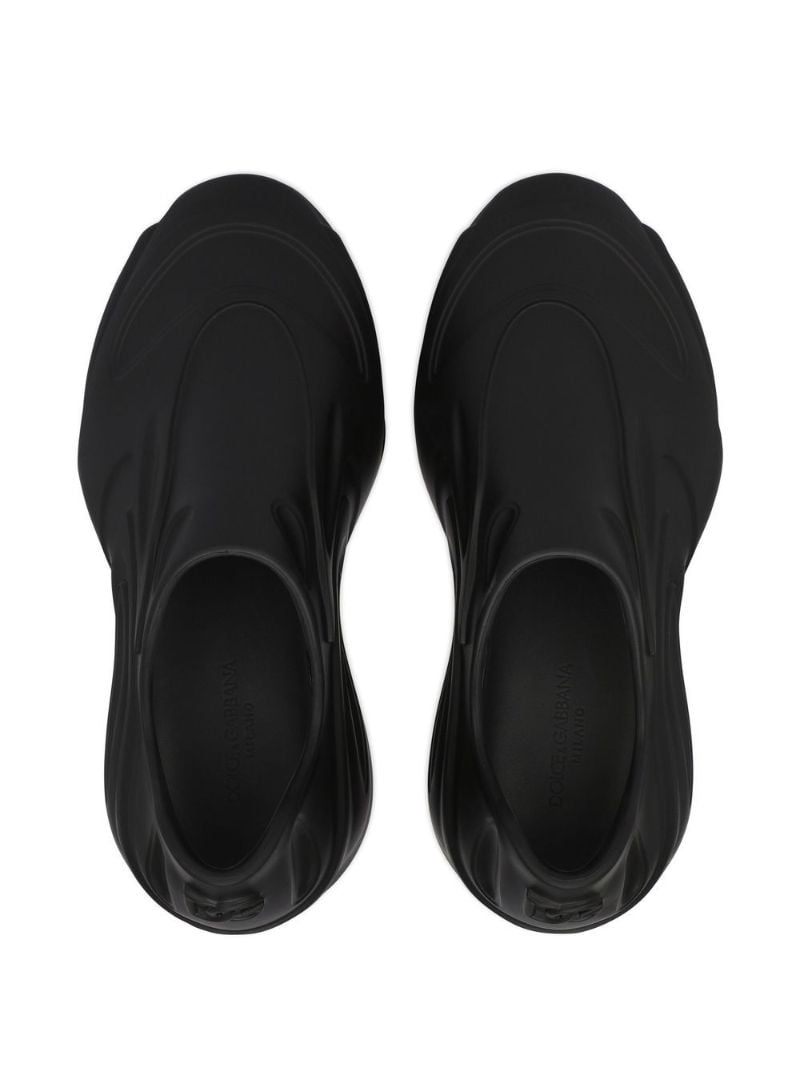 Black Toy Low-top Rubber Sneakers