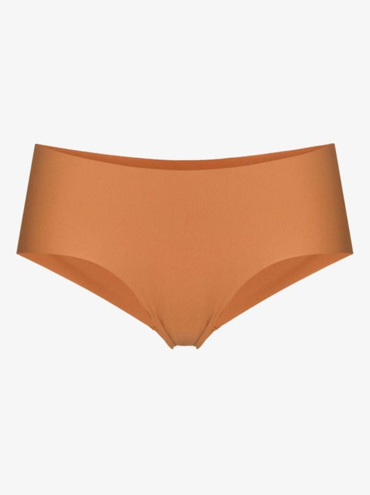 Brown Naked Boyshort Brief Set