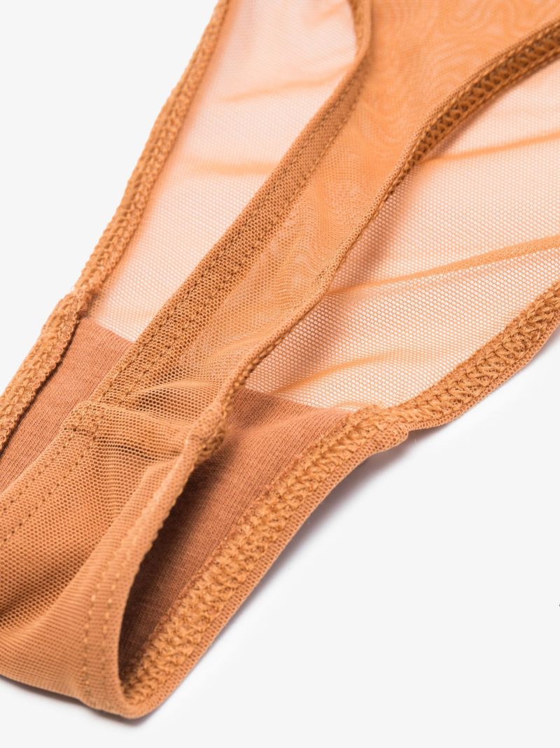 Neutral Tulle Thong Set