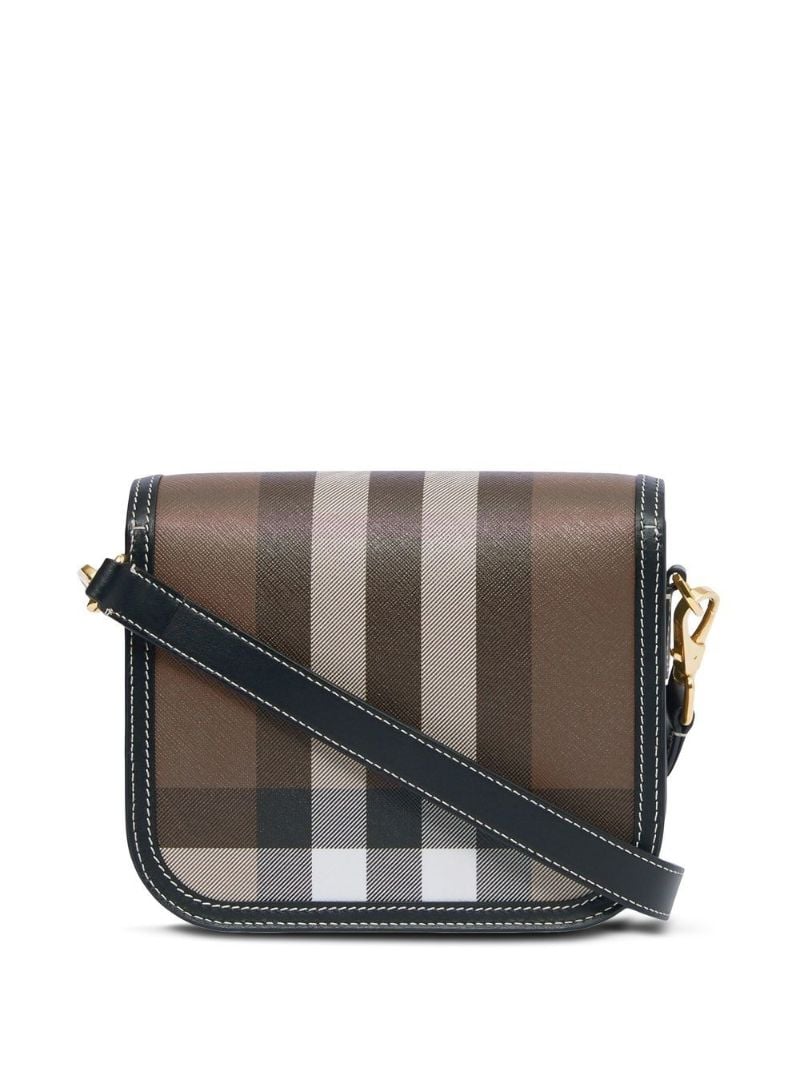 Brown Check Elizabeth Small Cross Body Bag