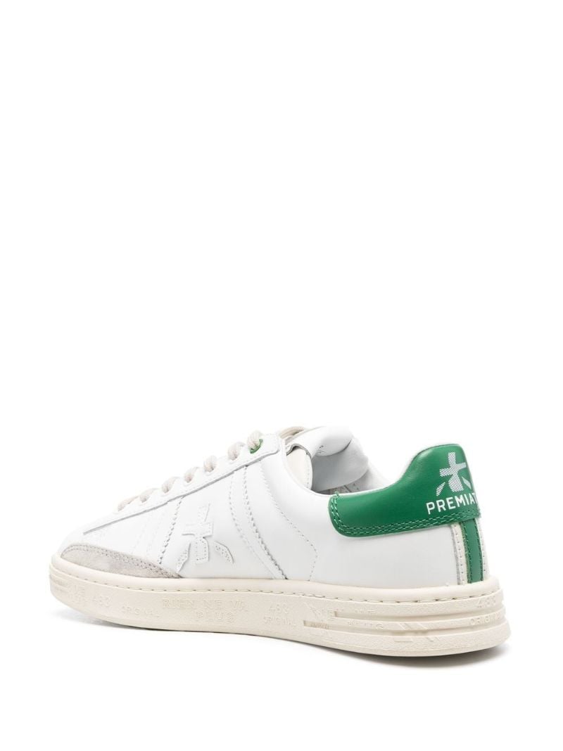 White Russel Low-top Sneakers