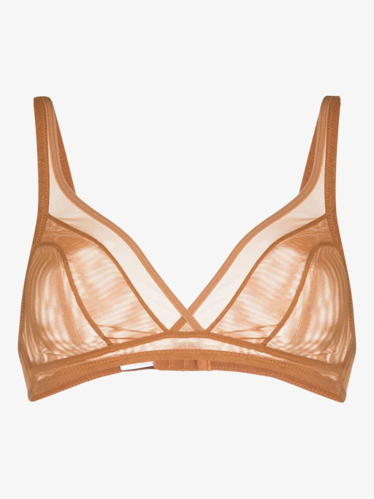 Neutral Wireless Triangle Bra