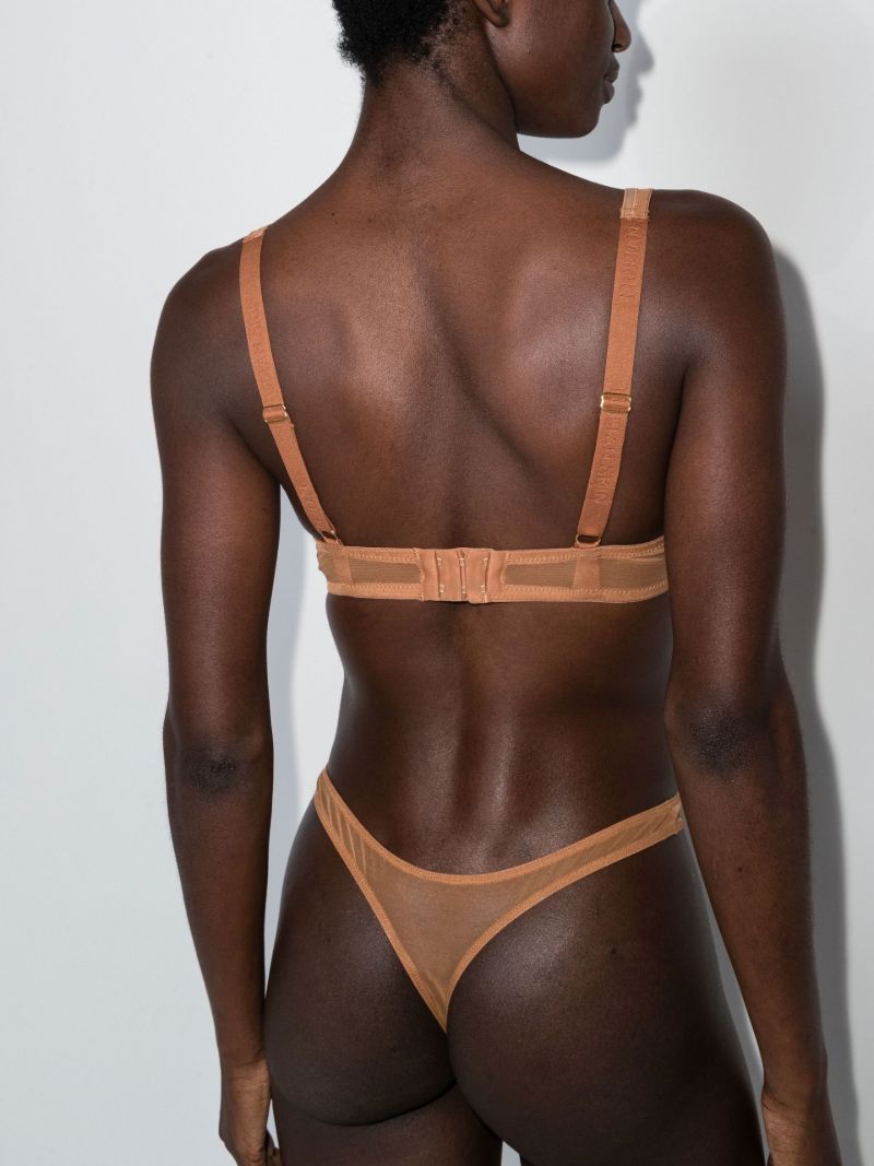 Neutral Wireless Triangle Bra