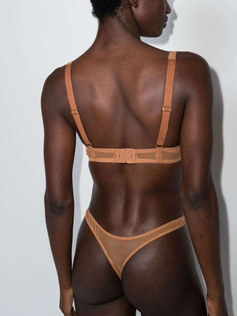 Neutral Wireless Triangle Bra