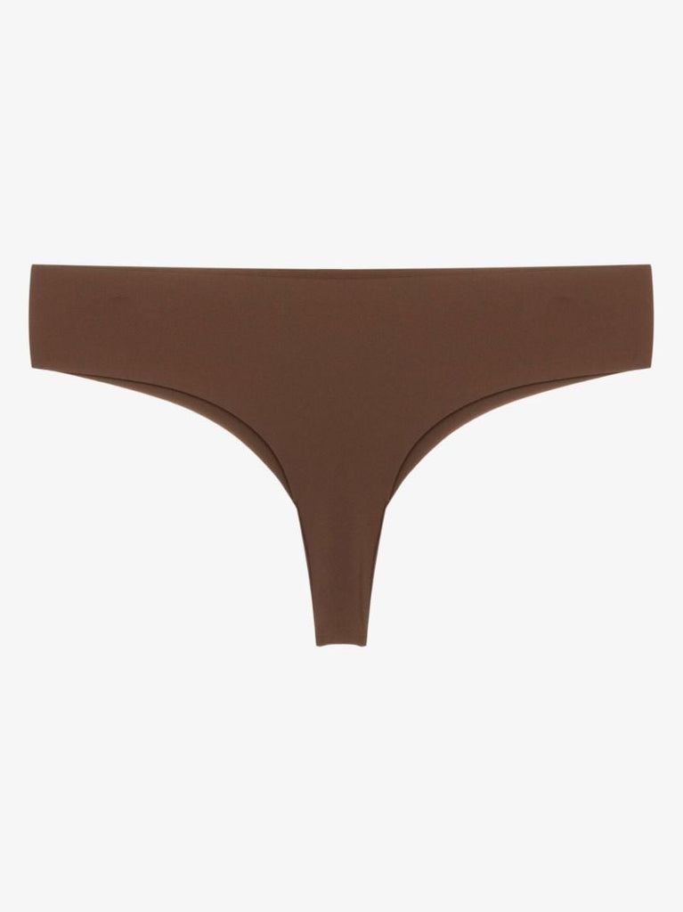 Brown Naked Brazilian Thong Set