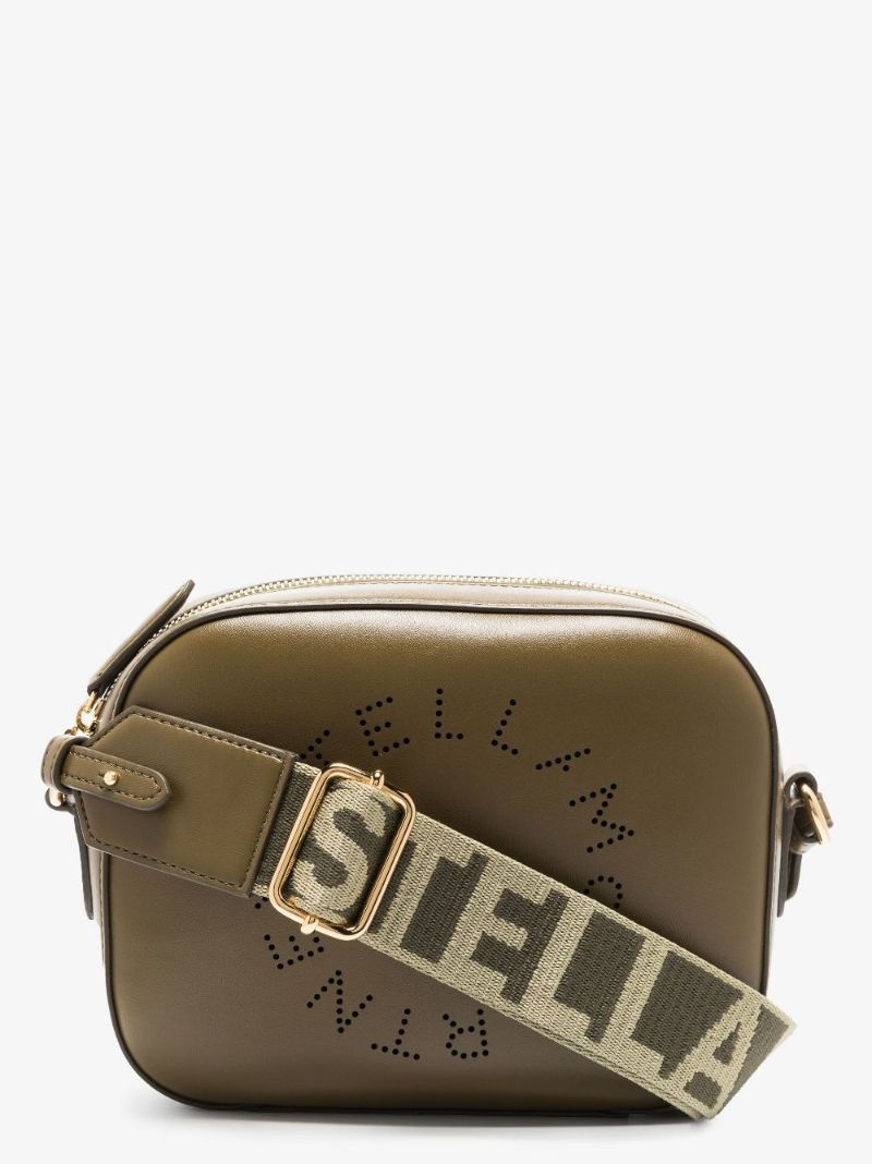 Green Mini Logo Cross Body Bag