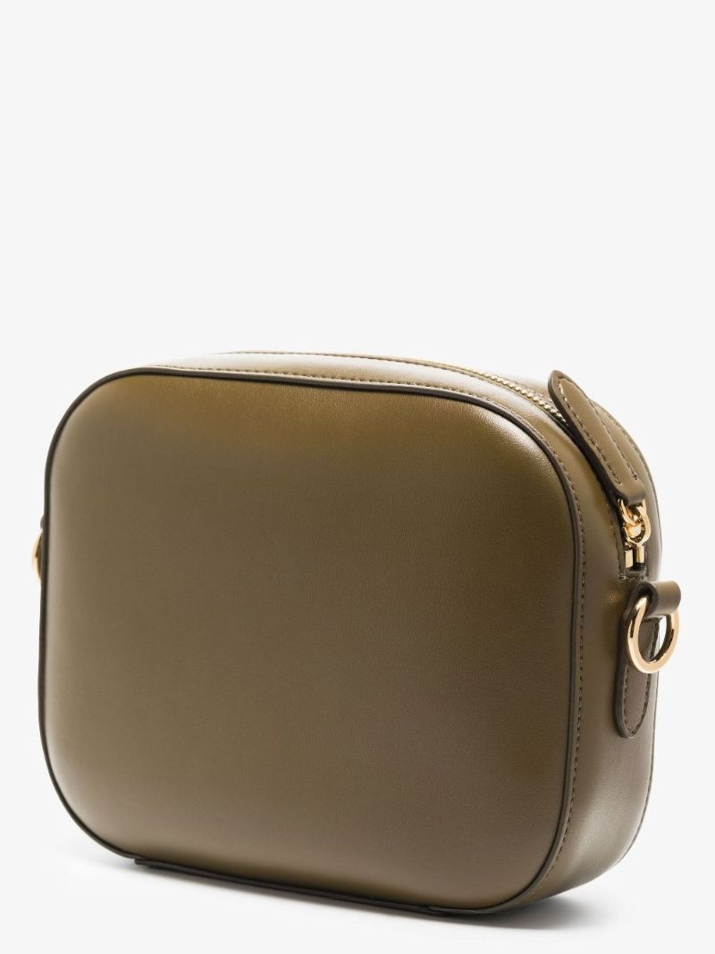Green Mini Logo Cross Body Bag