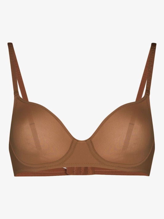 Brown Naked Seamless Underwired Bra
