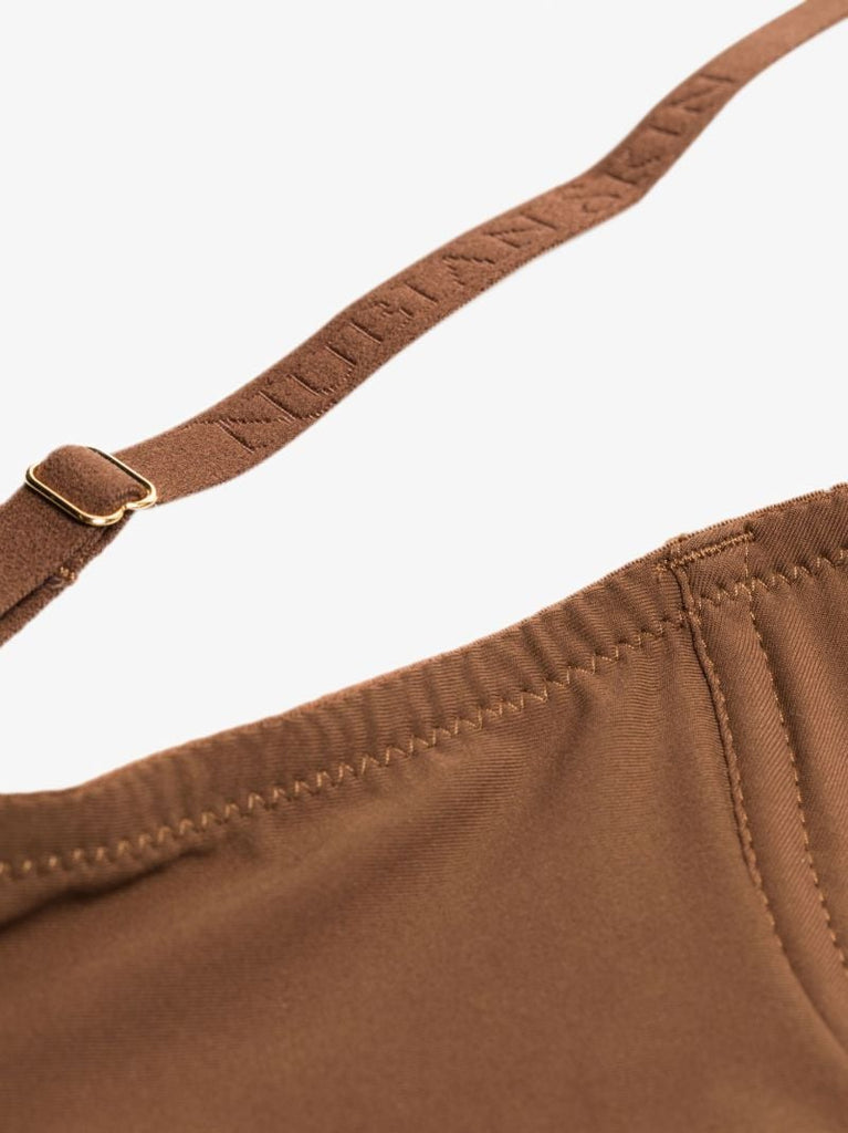 Brown Naked Seamless Underwired Bra