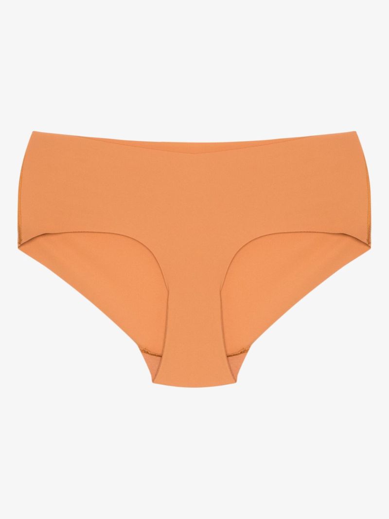 Neutral Naked Boyshort Briefs Set