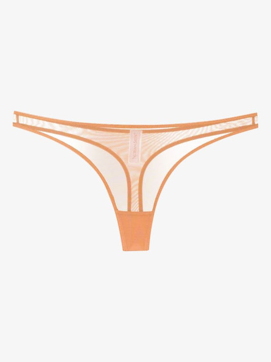 Orange Tulle Thong Set