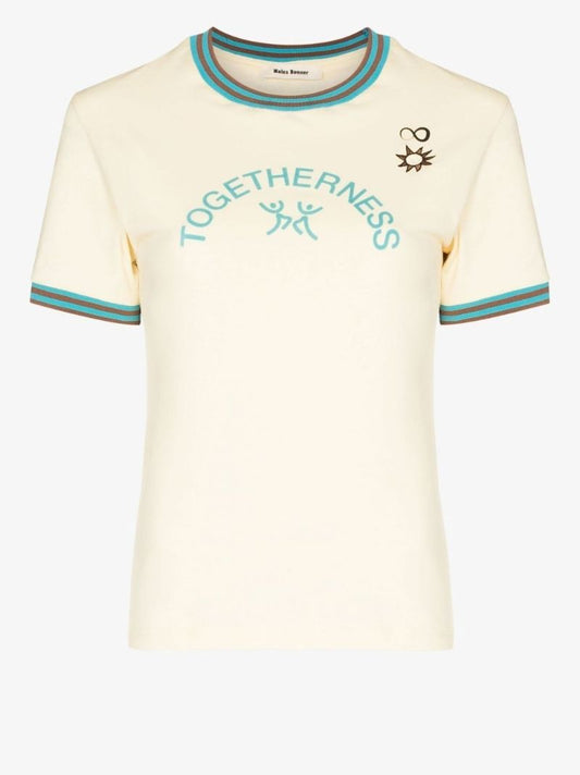 Yellow Togetherness Organic Cotton T-shirt