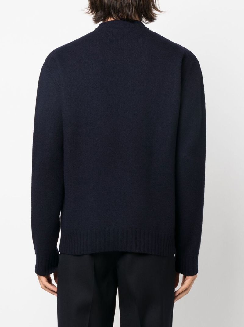 Blue Wool Sweater