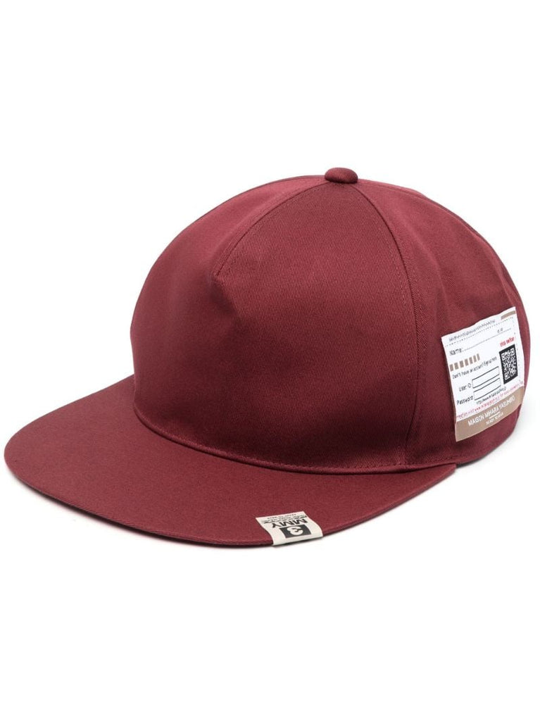 Red Logo Patch Baseball Cap