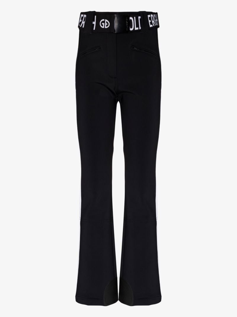 Black Runner Side Stripe Ski Trousers