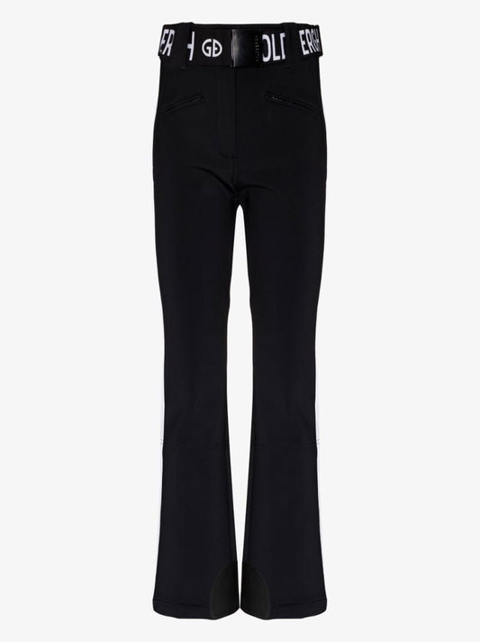 Black Runner Side Stripe Ski Trousers