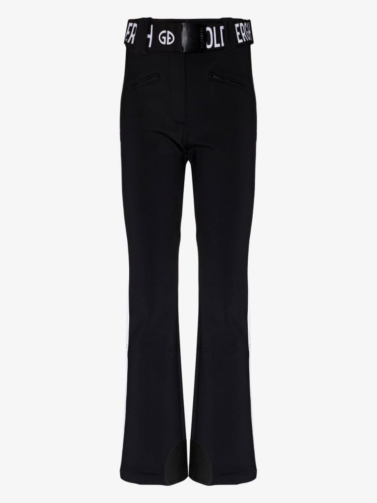 Black Runner Side Stripe Ski Trousers