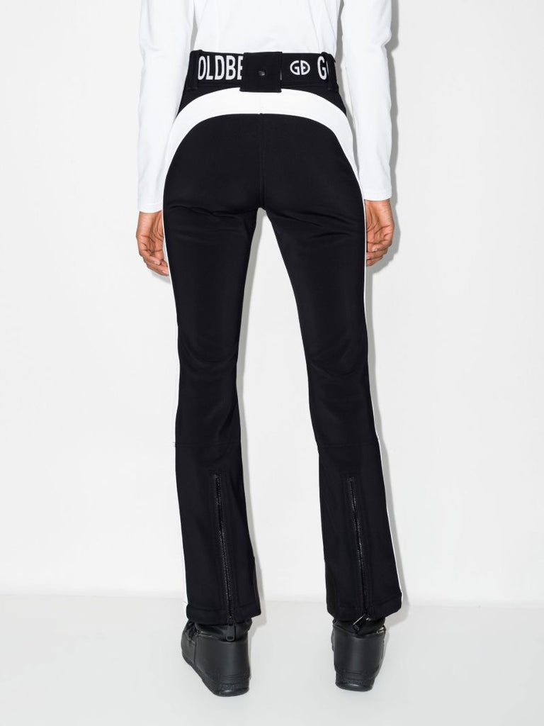 Black Runner Side Stripe Ski Trousers