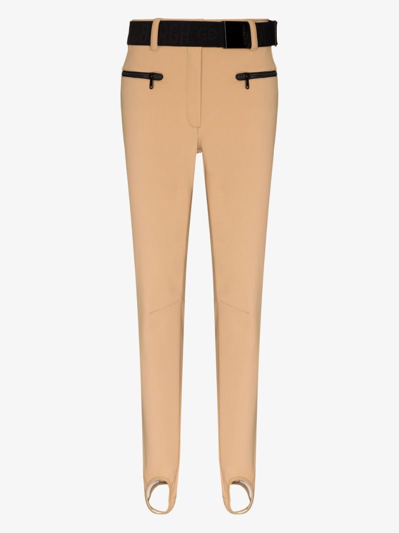 Brown Paris Stirrup Ski Trousers
