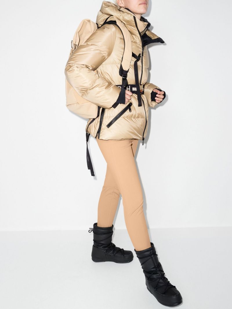 Brown Paris Stirrup Ski Trousers