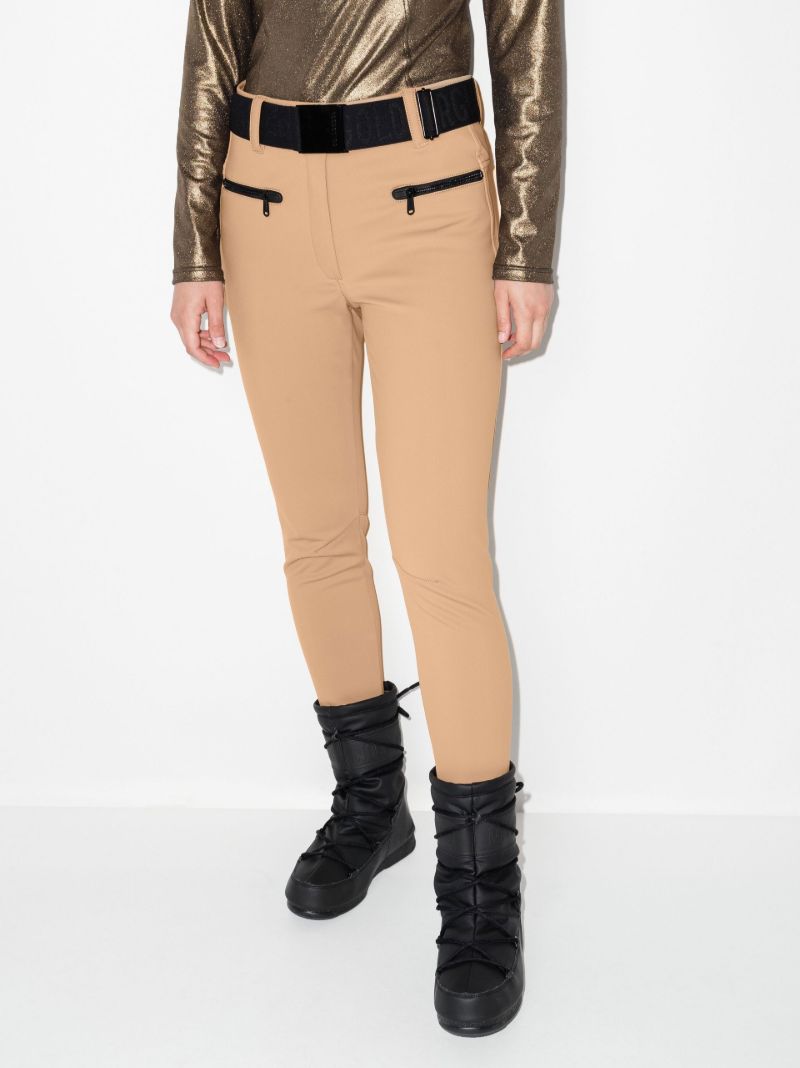 Brown Paris Stirrup Ski Trousers